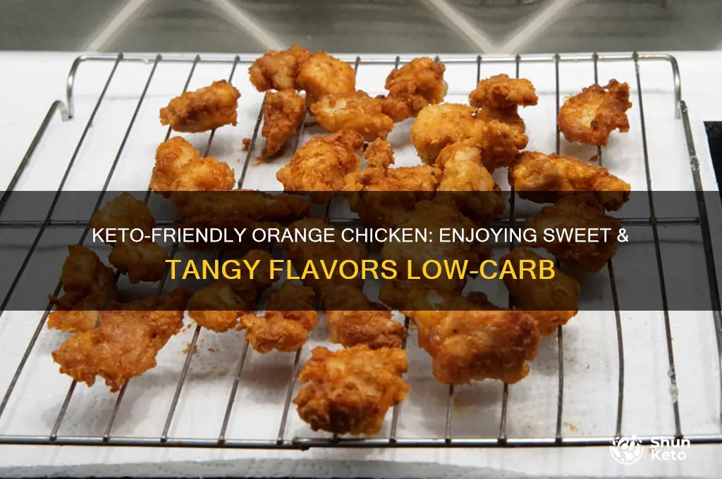 can u 3at orange chicken on keto