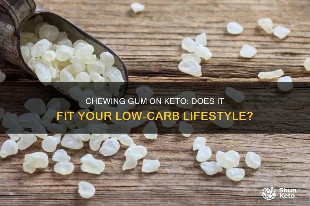 can u chew gum on keto