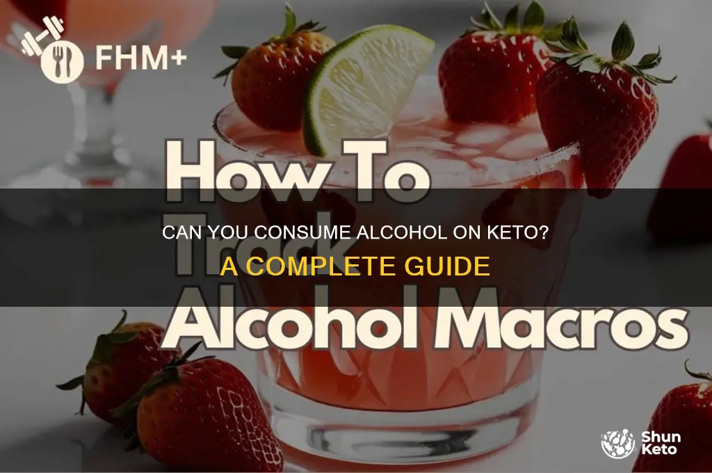 can u cindume alchogol on keto