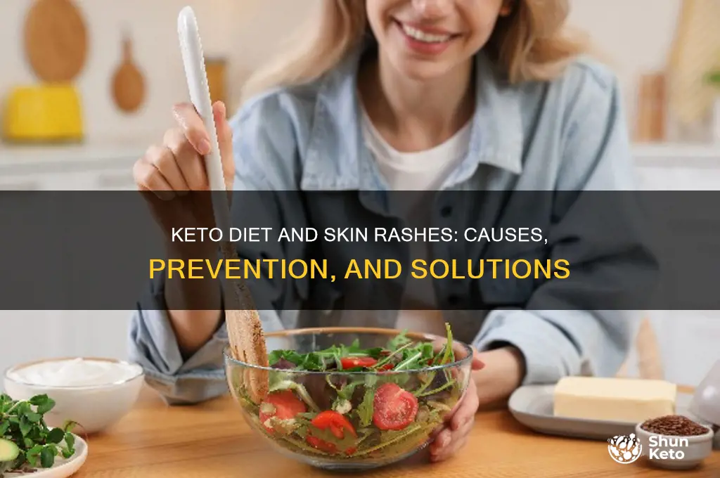 can u develop rashes while on keto diet