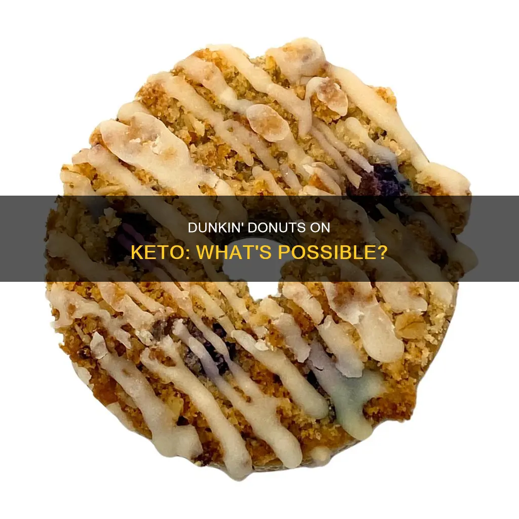 can u eat a dunkin donut on keto