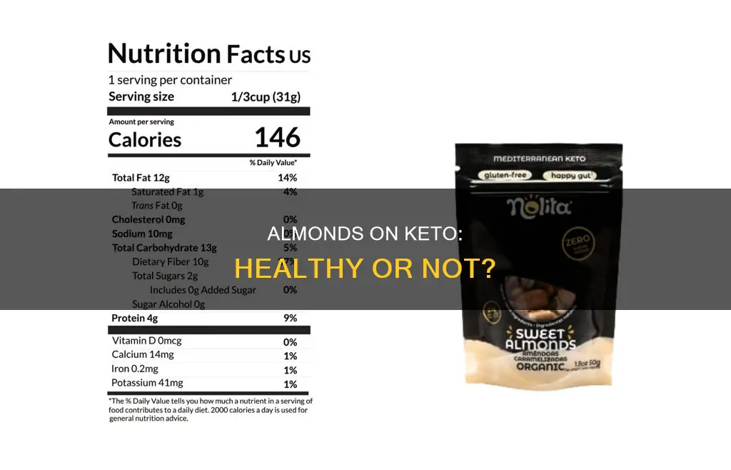 can u eat almonds on keto