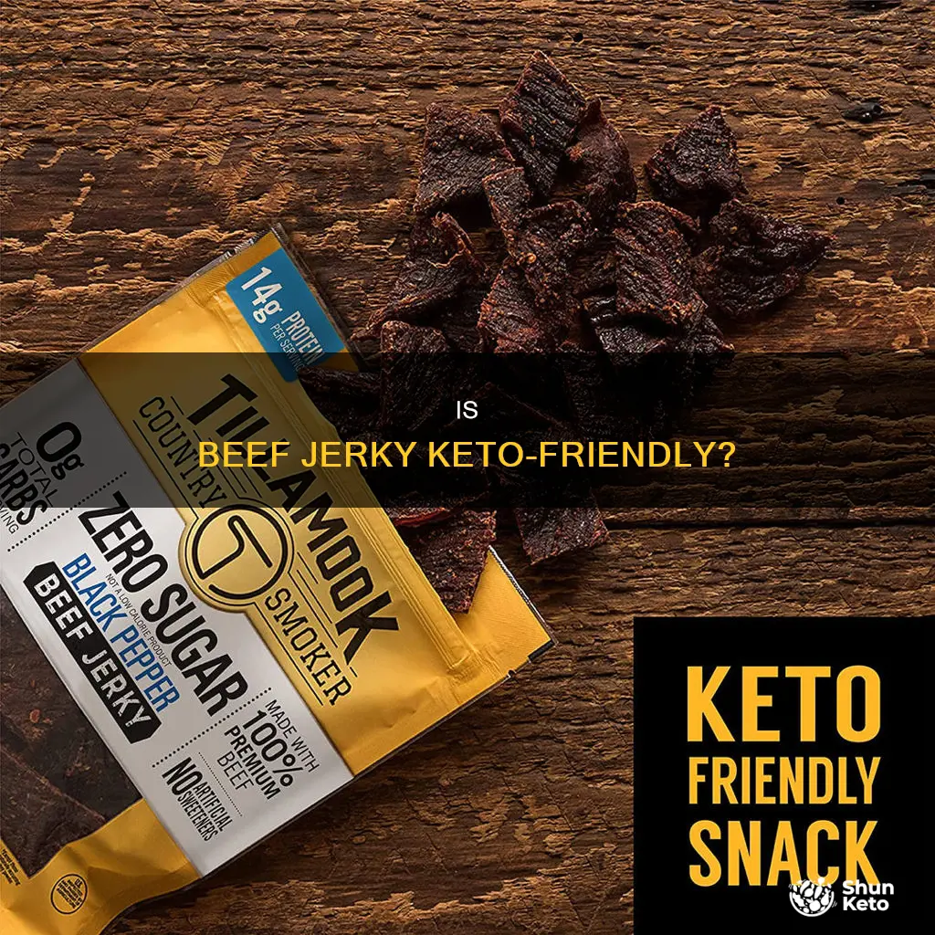 can u eat beef jerky on keto