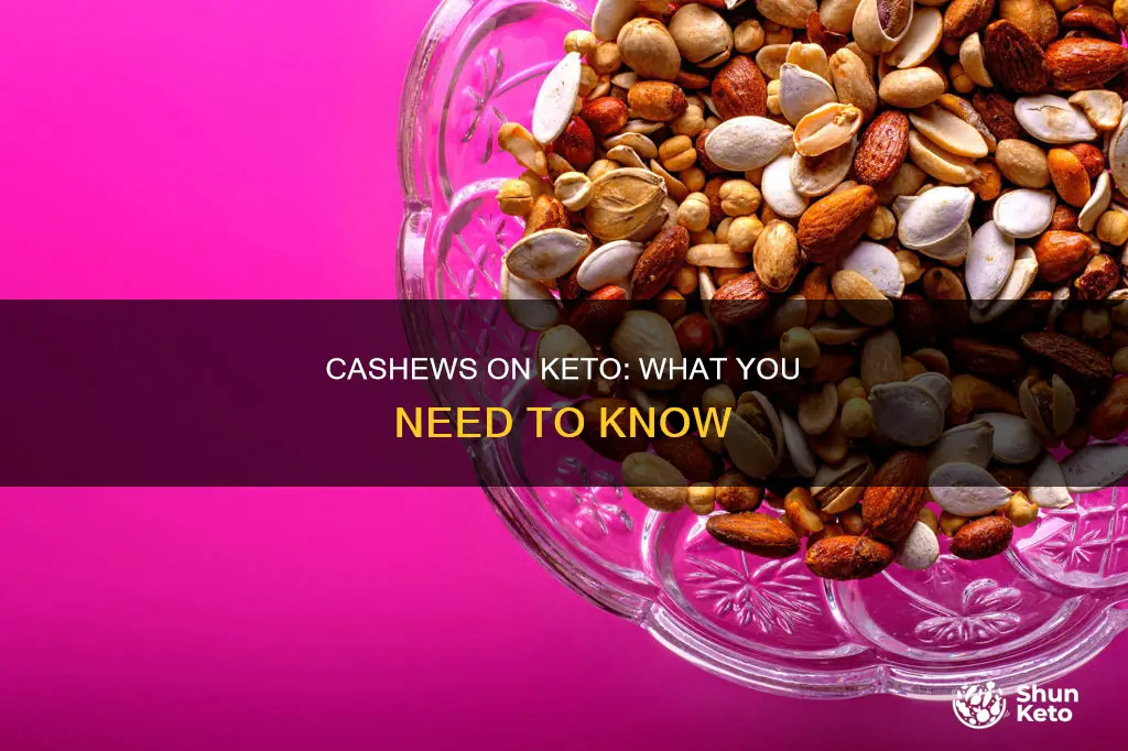 can u eat cashews on keto