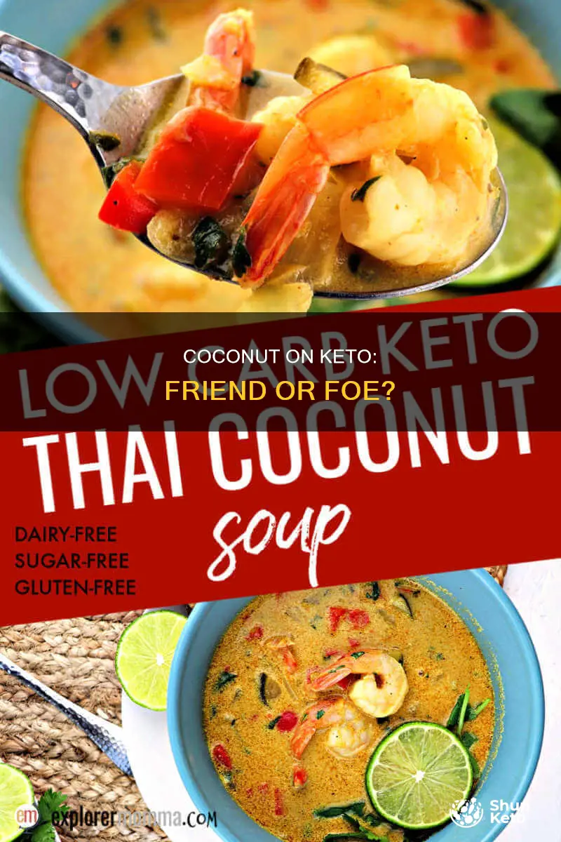 can u eat coconut on keto