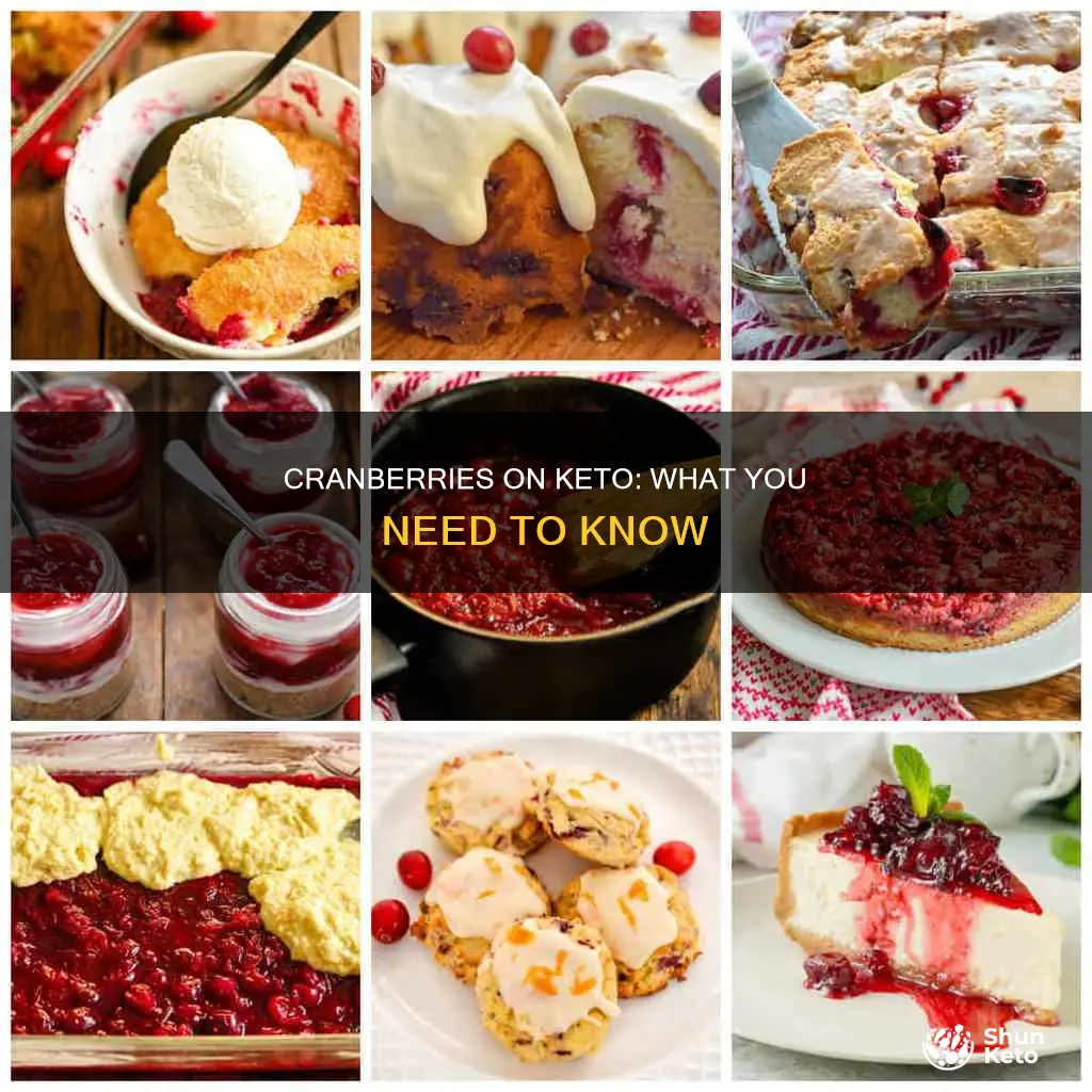 can u eat cranberries on keto