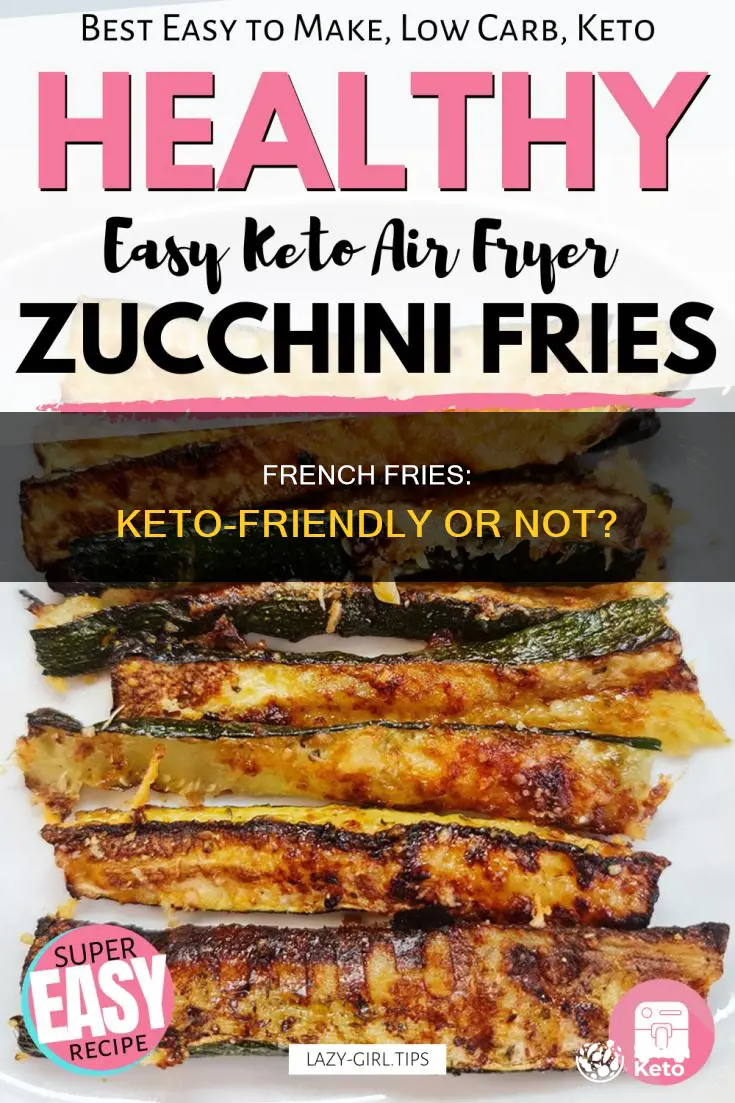 can u eat french fries on keto