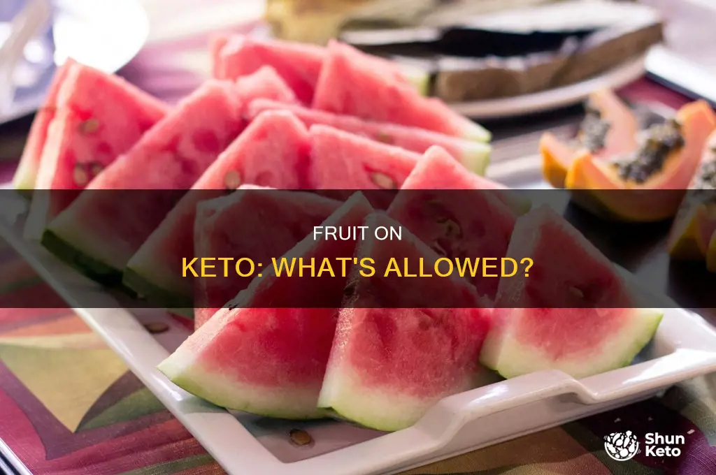can u eat fruit on keto