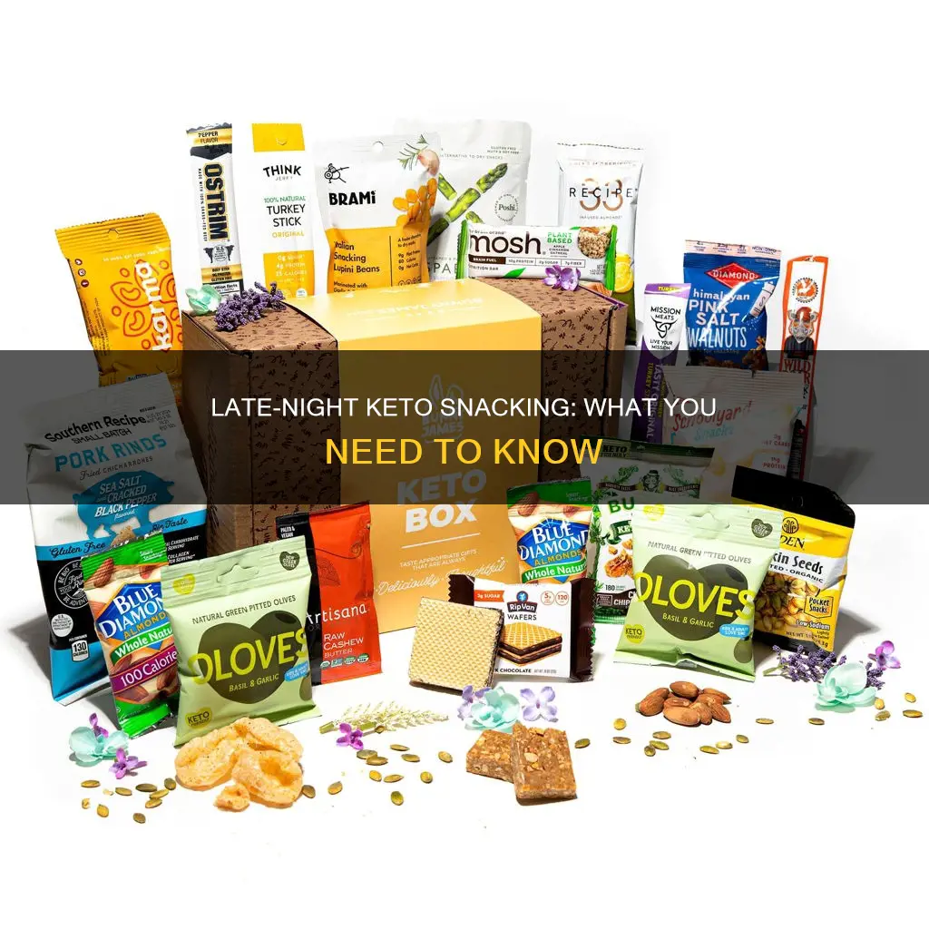 can u eat keto diet late night