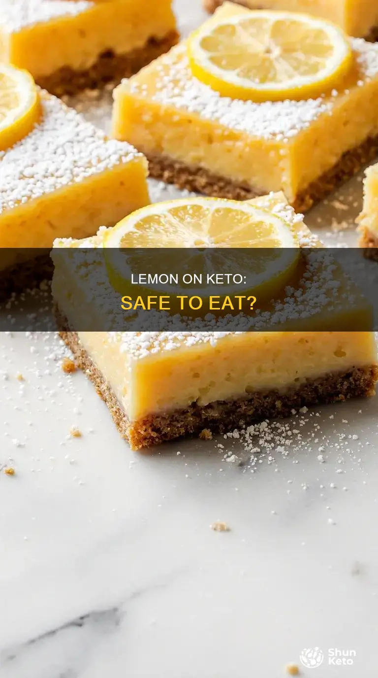 can u eat lemon on keto