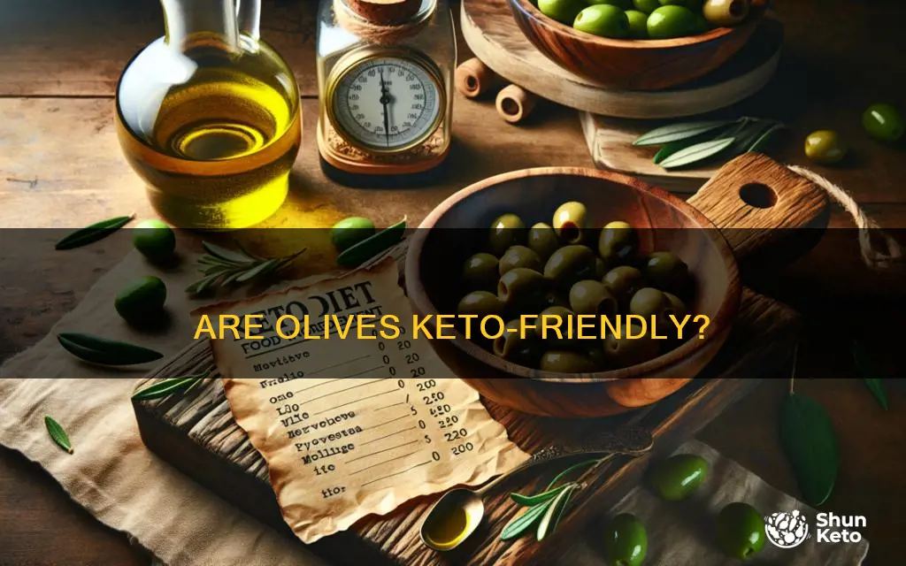 can u eat olives on keto diet