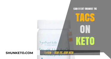 Orange Tic Tacs: Keto-Friendly Treat?