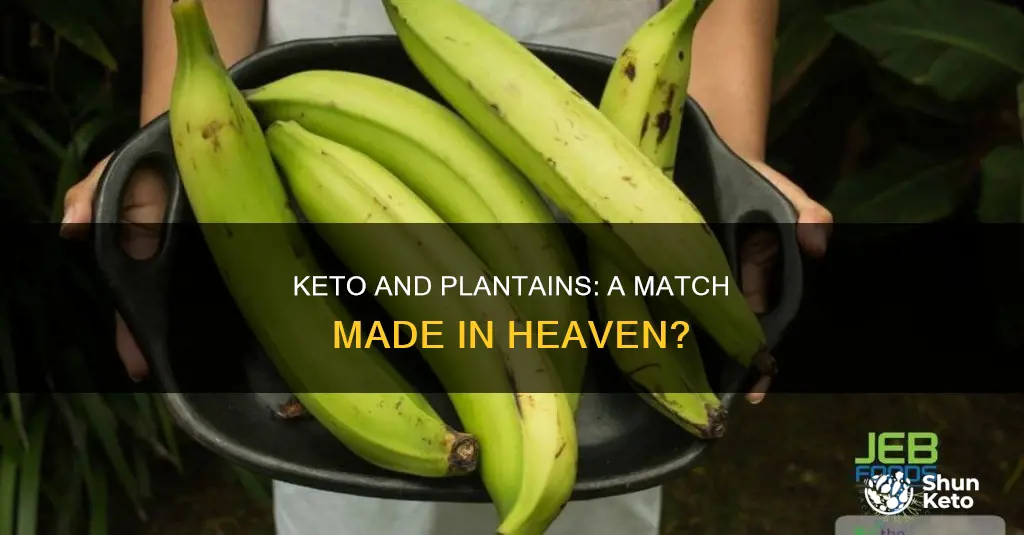 can u eat plantains on keto