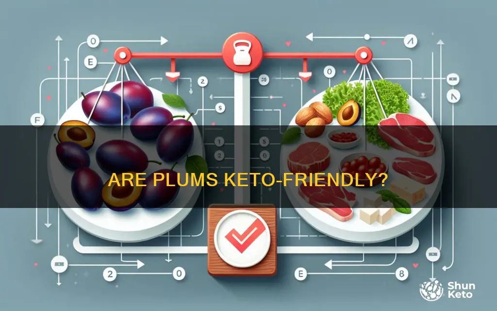 can u eat plums on the keto diet