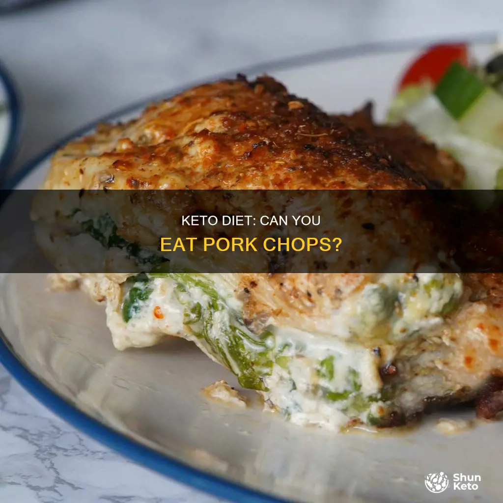 can u eat pork chops on keto diet