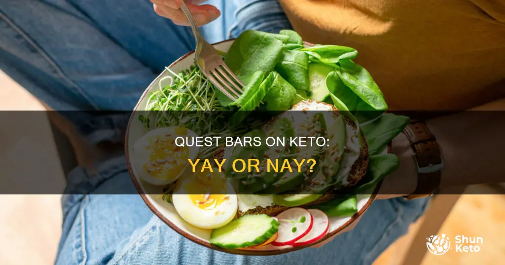 can u eat quest bars on keto