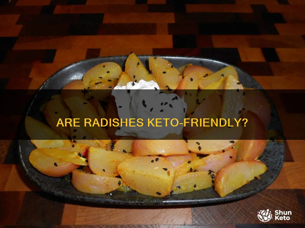 can u eat radishes on keto diet