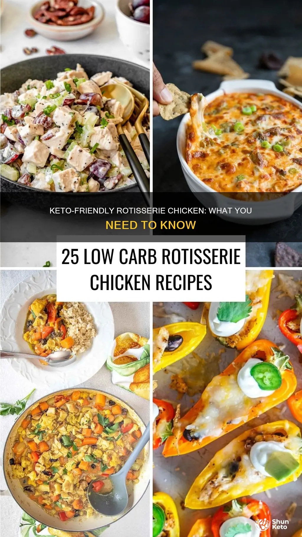 can u eat rotisserie chicken on keto