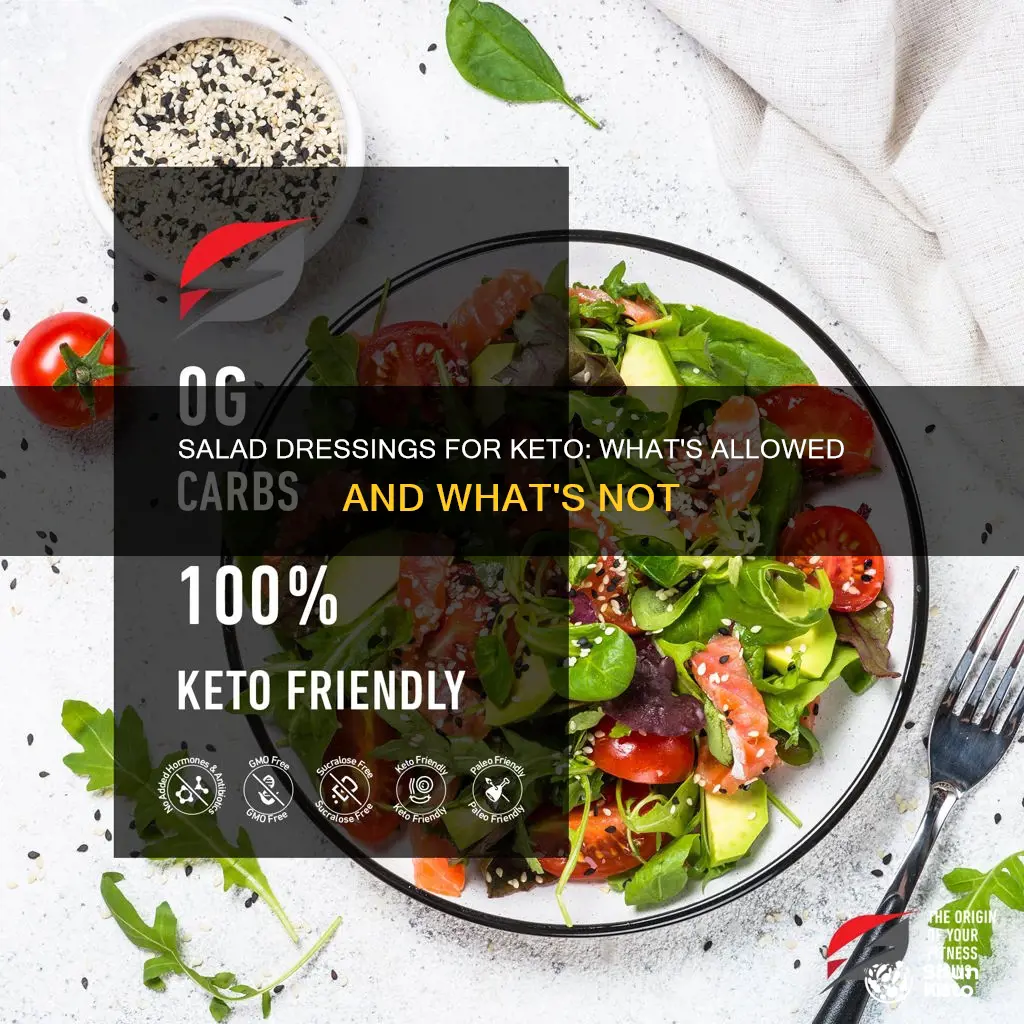 can u eat salad dressing on keto diet