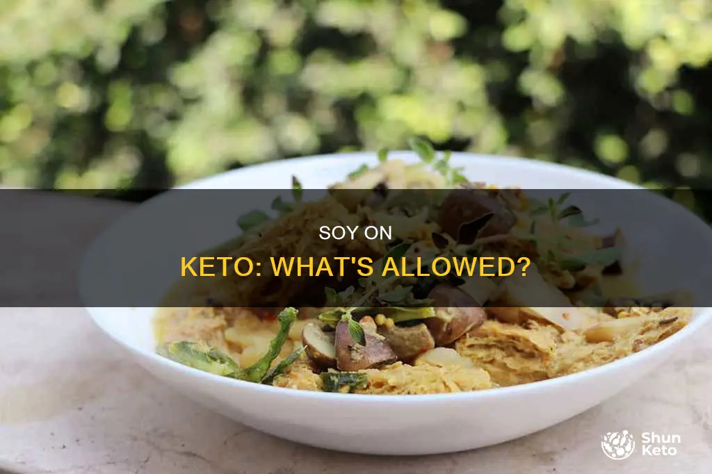 can u eat soy on keto