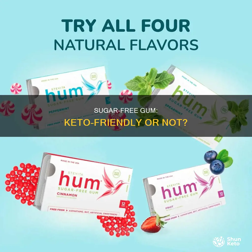 can u eat sugar free gum on keto