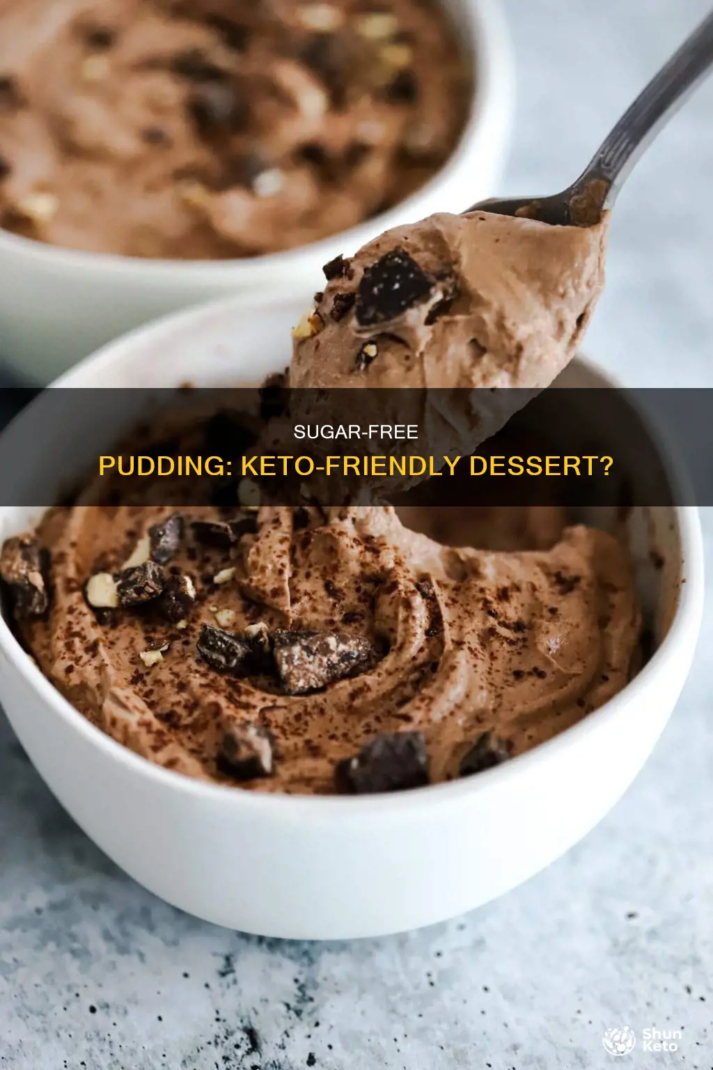 can u eat sugar free pudding on keto