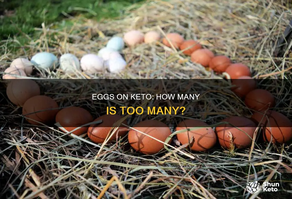 can u eat too many eggs on keto