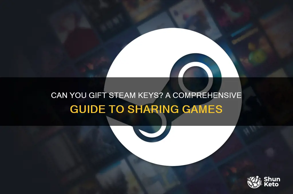 can u gift steam kets