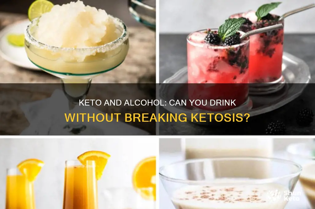 can u have alcohol on a keto diet