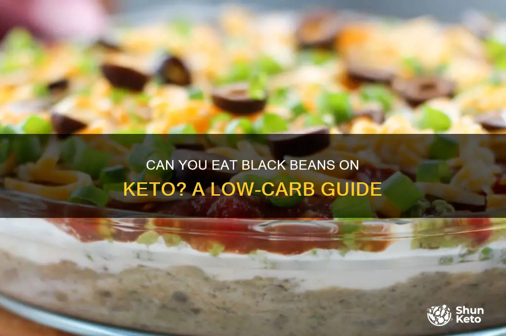 can u have black beans on keto