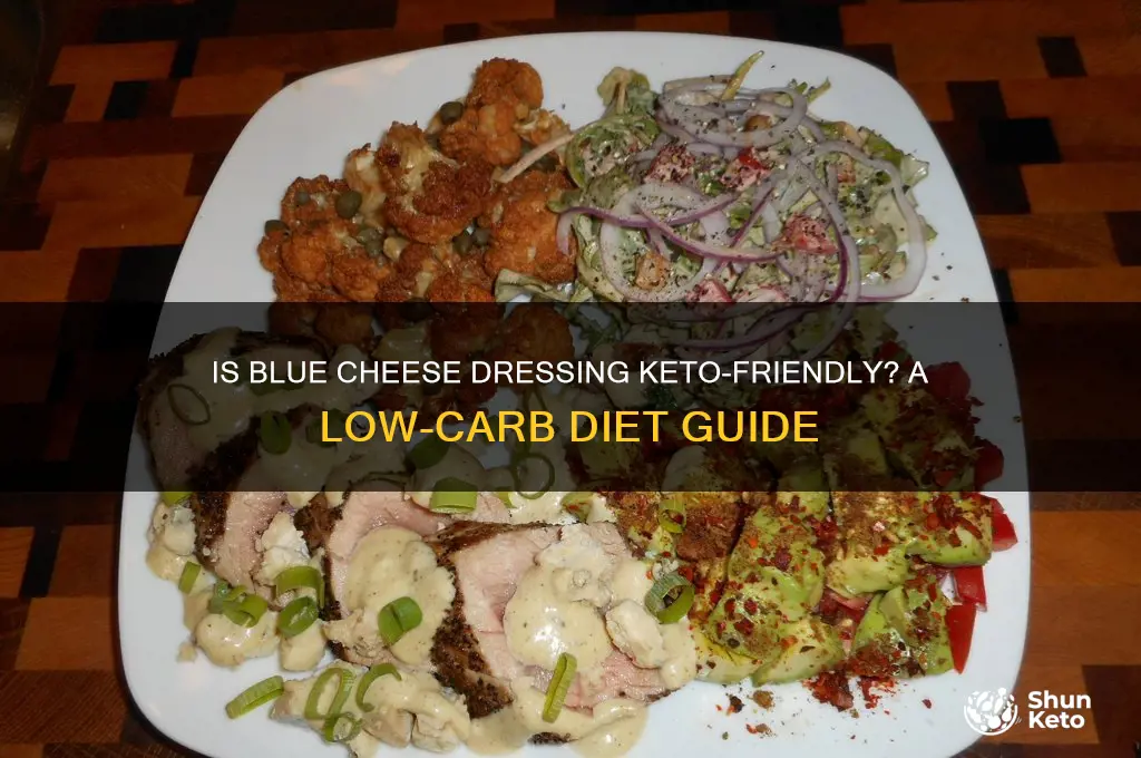 can u have blue cheese dressing on keto
