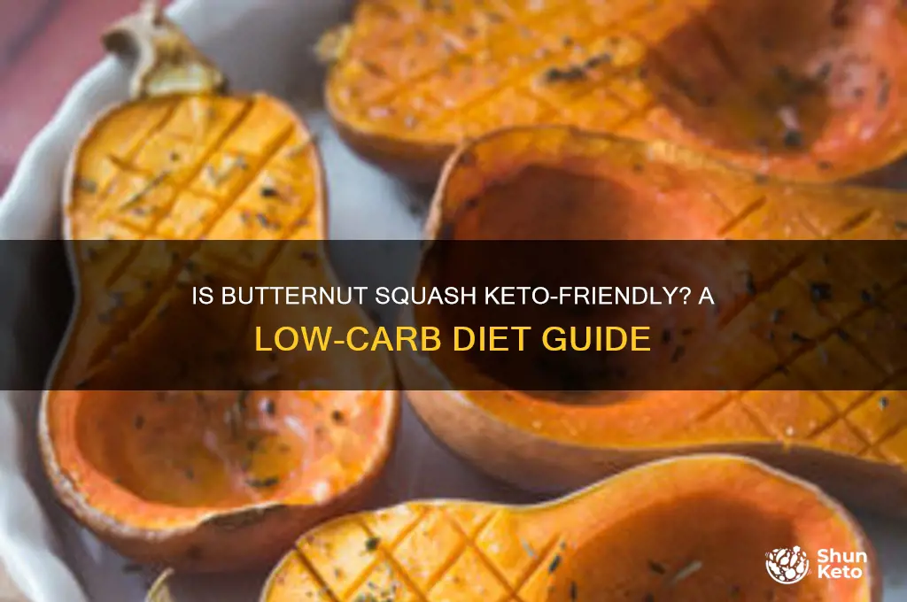 can u have butternut squash on keto diet