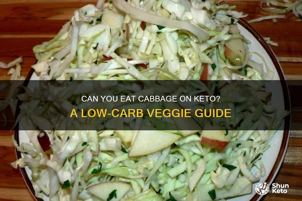 can u have cabbage on keto