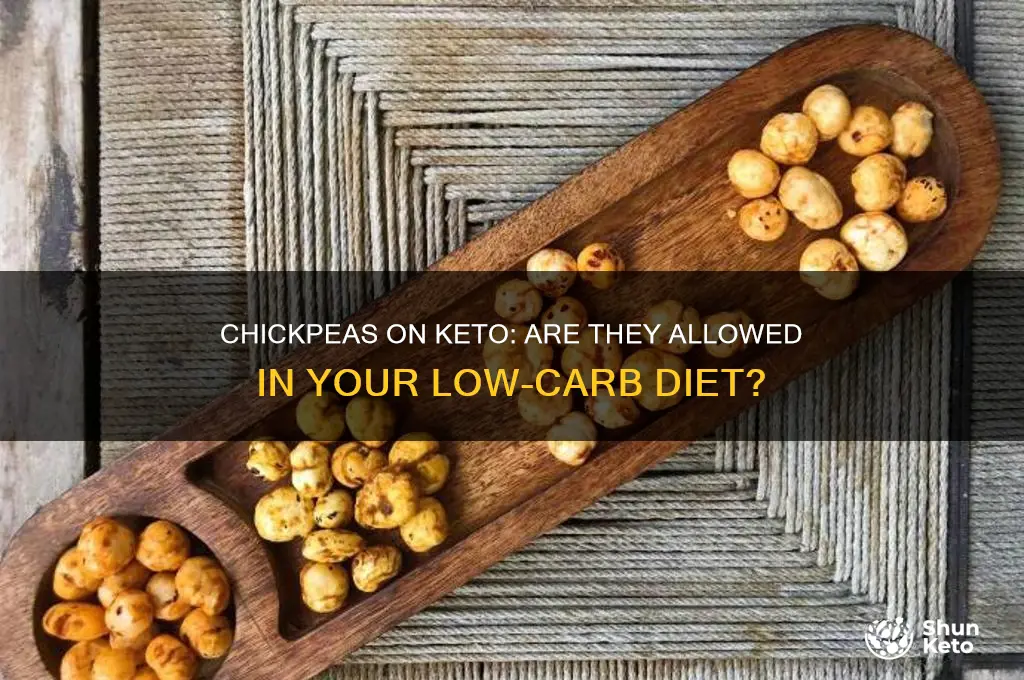 can u have chickpeas on keto