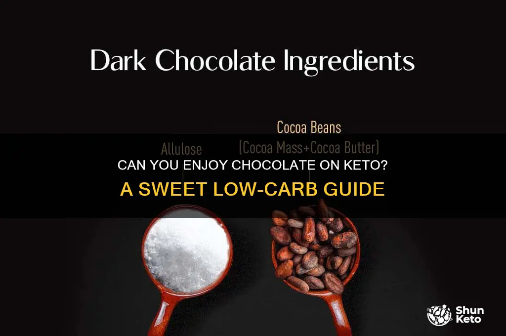 can u have chocolate on keto