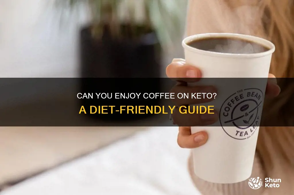 can u have coffee on a keto diet