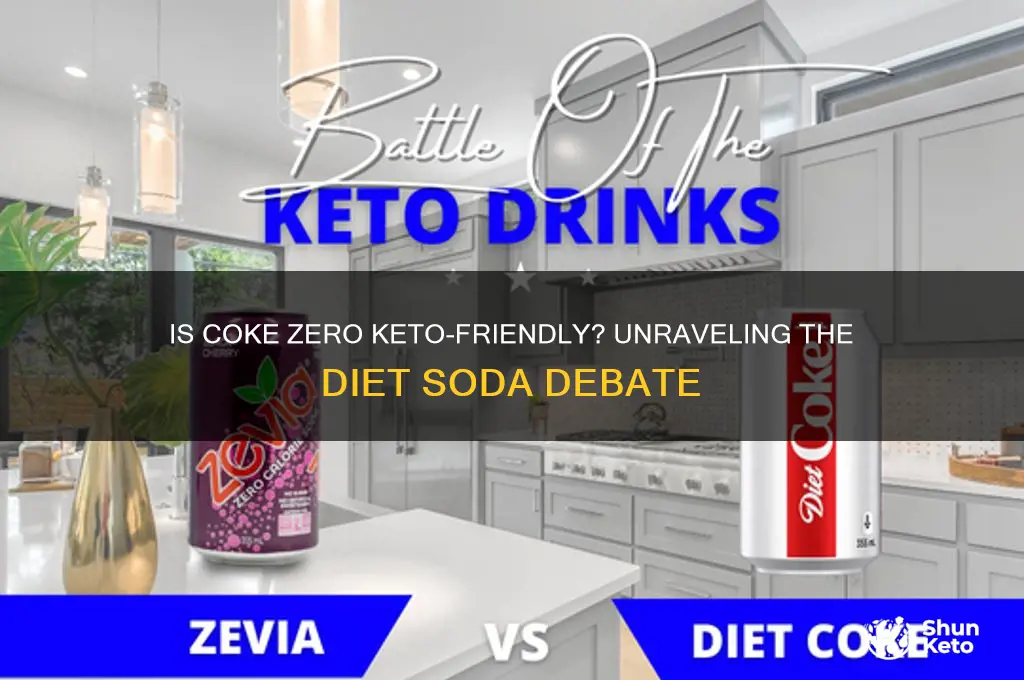 can u have coke zero on keto diet