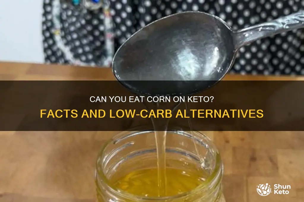 can u have corn on keto