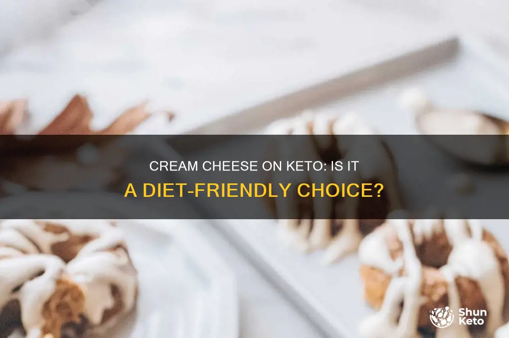 can u have cream cheese on the keto diet