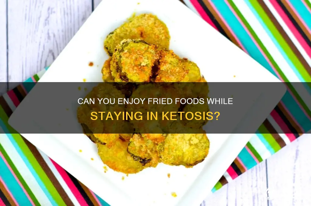can u have fried food on keto