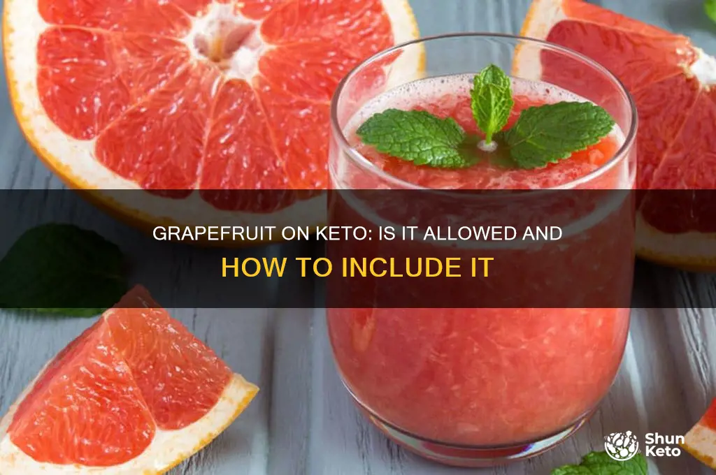 can u have grapefruit on keto