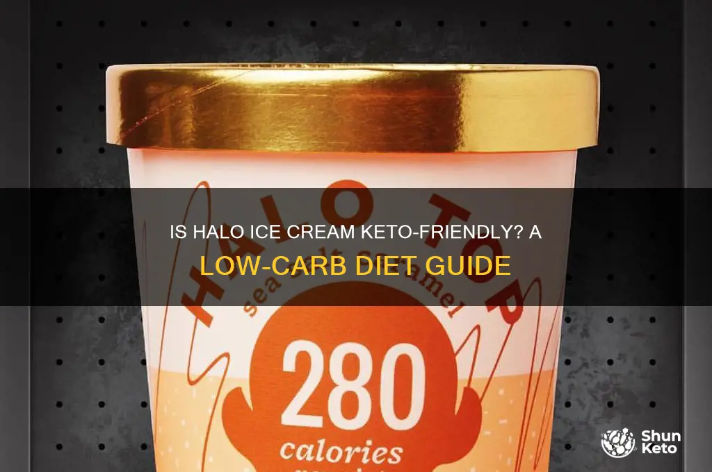 can u have halo ice cream on keto