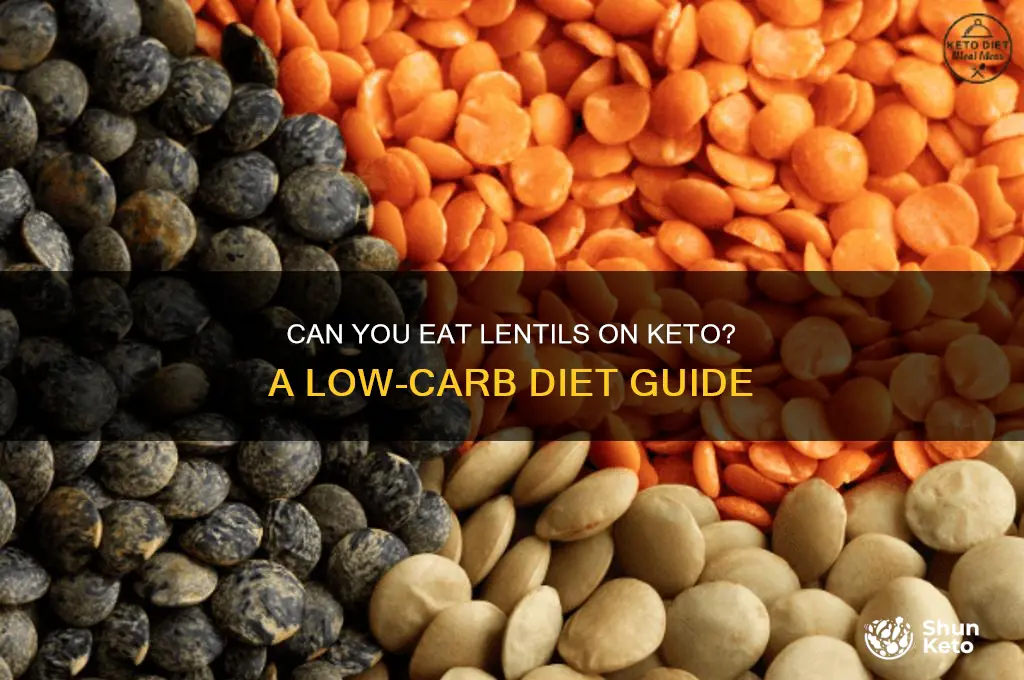 can u have lentils on keto