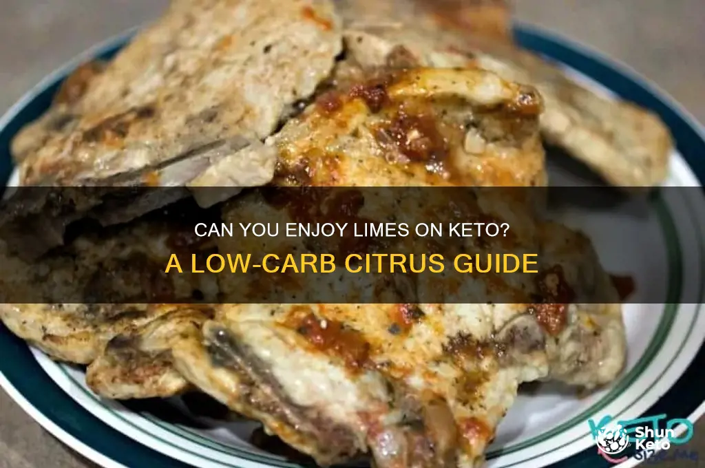 can u have limes on keto