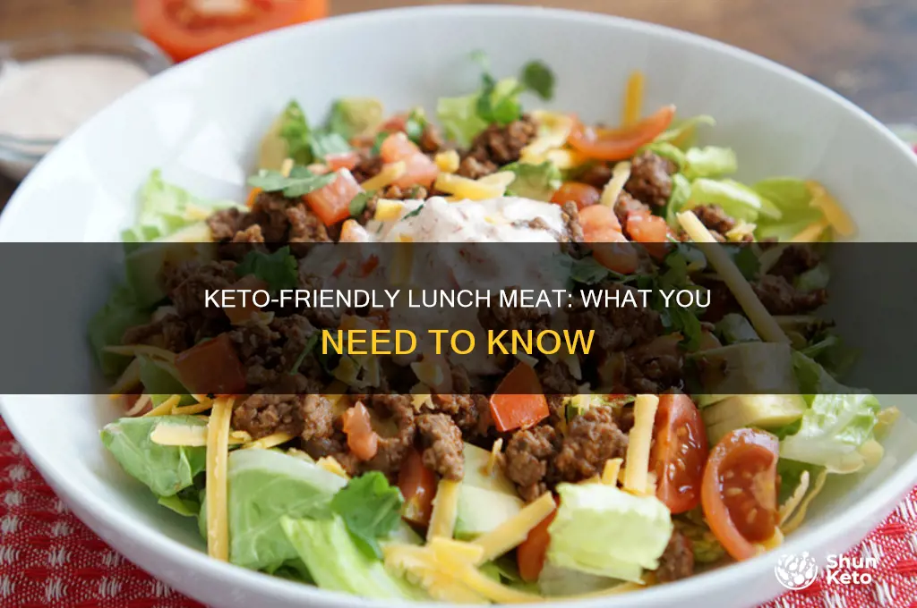can u have lunch meat on keto