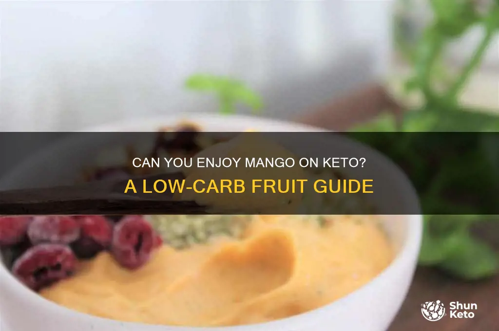 can u have mango on keto