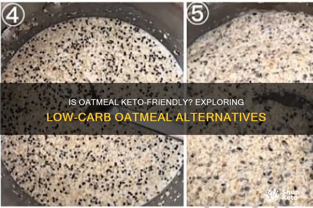 can u have oatmeal on a keto diet
