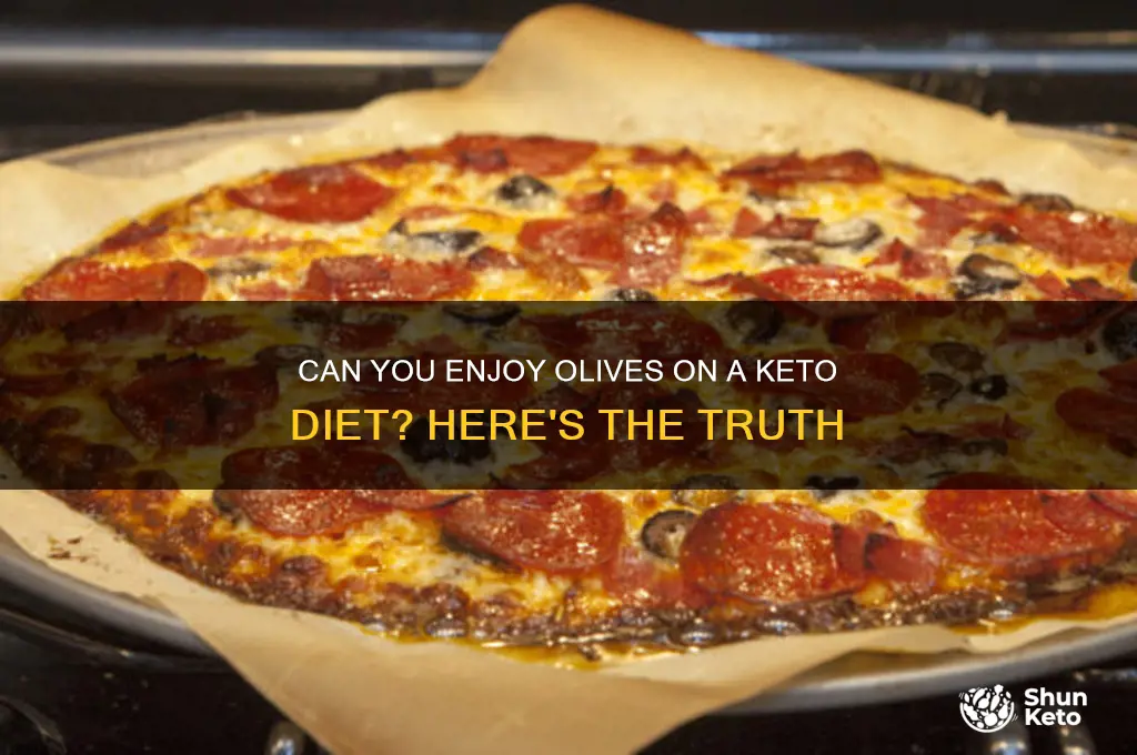 can u have olives on keto diet