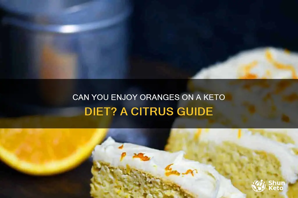 can u have oranges on keto diet