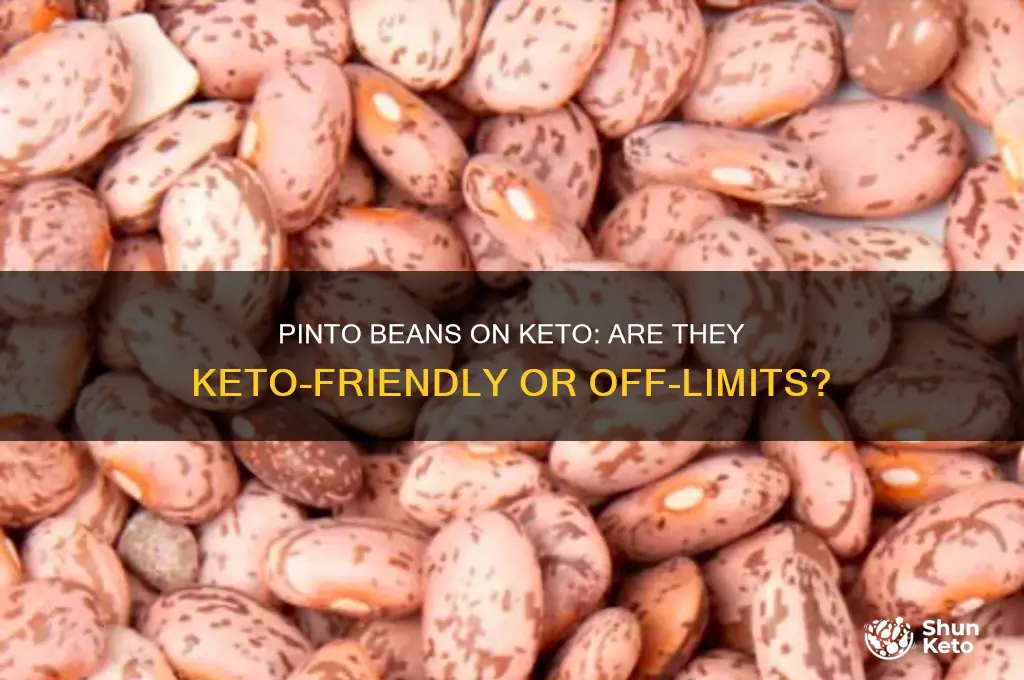 can u have pinto beans on keto
